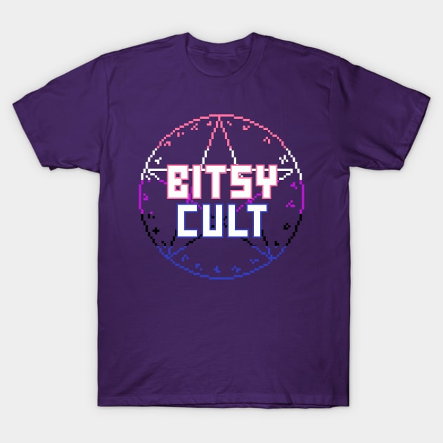 Genderfluid Bitsy Cult T-Shirt by le_onionboi